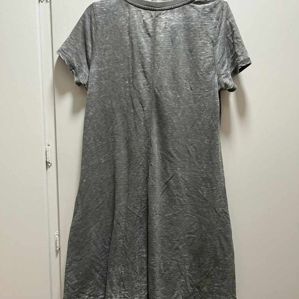 Altar'd State Charcoal Lace-Up Mini Dress - Picture 7 of 7